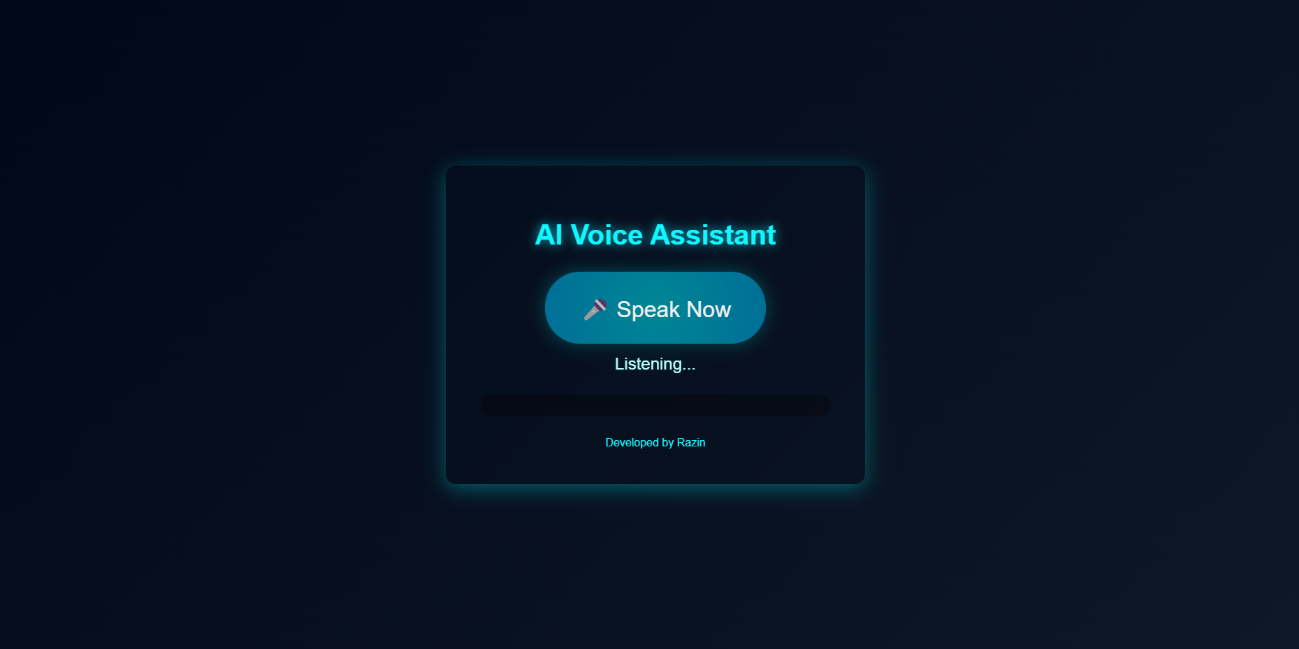 AI Voice Assistant