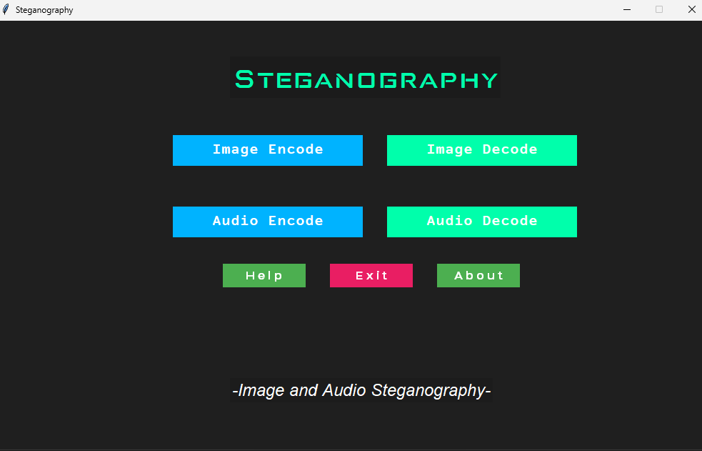 Steganography Project